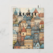 Reise nach Prag Tschechische Republik Postkarte (Vorne/Hinten)