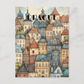 Reise nach Prag Tschechische Republik Postkarte (Vorderseite)