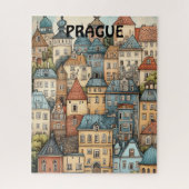 Reise nach Prag Tschechische Republik Puzzle (Vertikal)