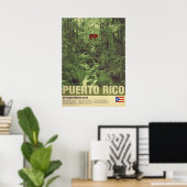 Reise nach Puerto Rico: El Yunque Poster (Heimbüro)