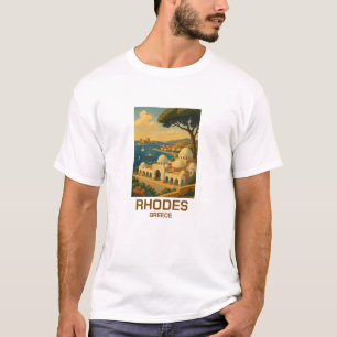 Reise nach Rhodos Griechenland Vintage T-Shirt