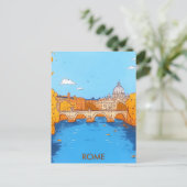 Reise nach Rom Italien Postkarte (Stehend Vorderseite)