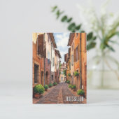 Reise nach Roussillon Frankreich Postkarte (Stehend Vorderseite)