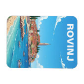 Reise nach Rovinj Kroatien Magnet (Horizontal)