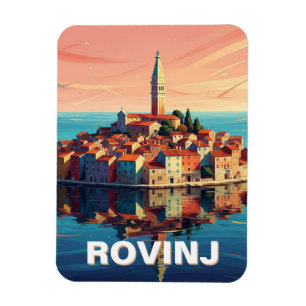 Reise nach Rovinj Kroatien Magnet