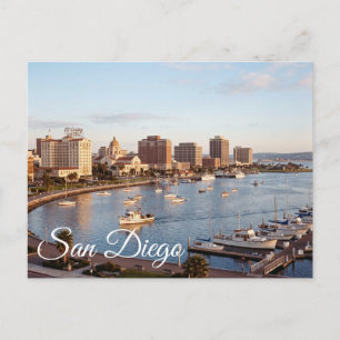 Reise nach San Diego Kalifornien im Vintage-Stil Postkarte