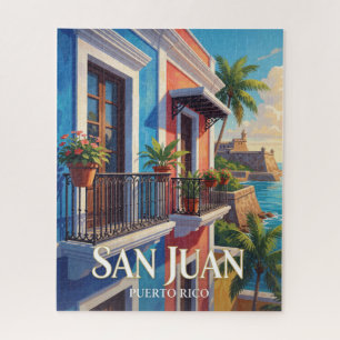 Reise nach San Juan Puerto Rico Altstadt Puzzle