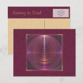 Reise nach Soul Mandala Postkarte (Vorne/Hinten)