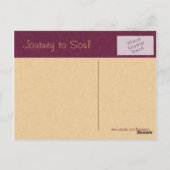 Reise nach Soul Mandala Postkarte (Rückseite)
