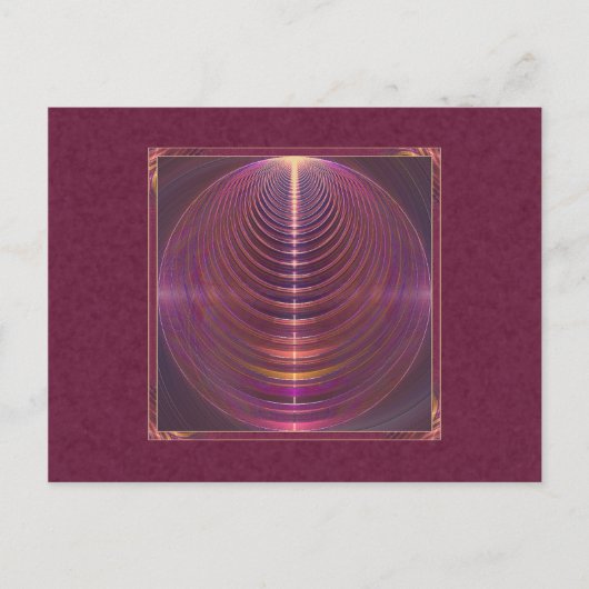 Reise nach Soul Mandala Postkarte (Vorderseite)