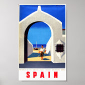 Reise nach Spanien - Fischer Poster (Vorne)