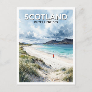 Reise nach Stornoway Äußere Hebriden Schottland Postkarte