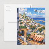 Reise nach Tanger Marokko Postkarte (Vorne/Hinten)