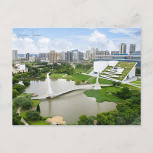 Reise nach Taoyuan Taiwan im Vintage-Stil Urlaub S Postkarte