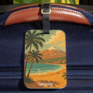 Reise nach Teneriffa auf den Kanarischen Inseln Mo Gepäckanhänger