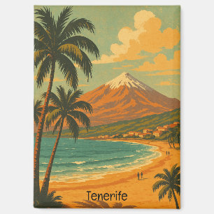 Reise nach Teneriffa auf den Kanarischen Inseln Mo Magnet