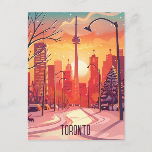 Reise nach Toronto Postkarte (Vorderseite)
