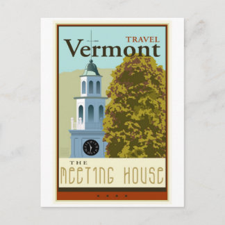 Reise nach Vermont Postkarte
