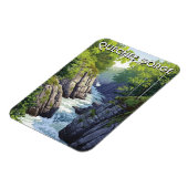 Reise nach Vermont Quechee Gorge Magnet (Linke Seite)