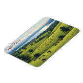 Reise nach Vermont Shelburne Farms Magnet (Linke Seite)