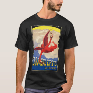 Reise nach Vintage St. Moritz Schweiz T-Shirt