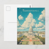 Reise nach Washington D.C. Postkarte (Vorne/Hinten)