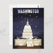 Reise nach Washington DC Postkarte (Vorne/Hinten)