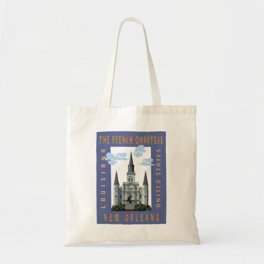 REISE-New Orleans-N'awlins Tragetasche (Vorne)