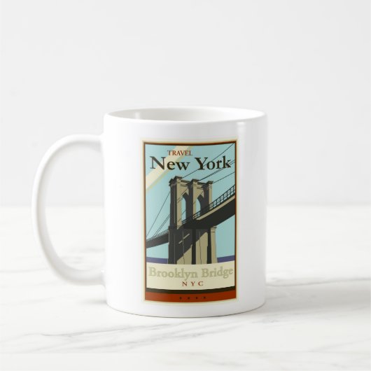 Reise New York Kaffeetasse (Links)