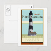 Reise North Carolina Postkarte (Vorne/Hinten)