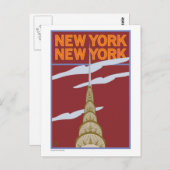 REISE-NY, NY- POSTKARTE (Vorne/Hinten)