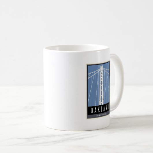 Reise Oakland Kaffeetasse (VorderseiteRechts)