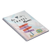 Reise- oder ReiseNotebook-Planer Notizblock (Rechte Seite)