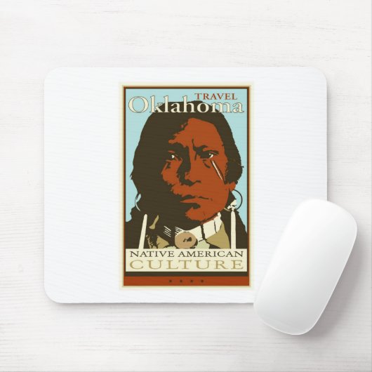 Reise Oklahoma Mousepad (Mit Mouse)