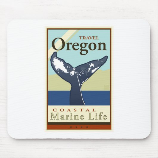 Reise Oregon Mousepad (Vorne)