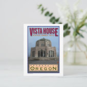REISE-Oregon-Vista House- Postkarte (Stehend Vorderseite)