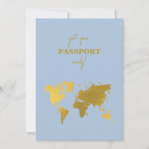 Reise-Pass für Hochzeiten in fernen Ländern in sta