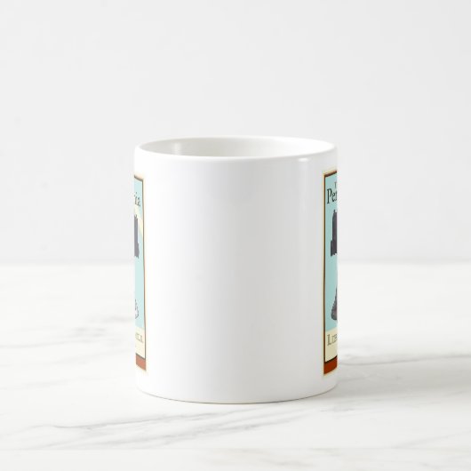 Reise Pennsylvania Kaffeetasse (Mittel)