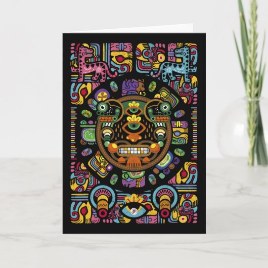 Reise Peru Lima Machu Picchu Cusco Urlaub Souvenir Karte (Vorderseite)