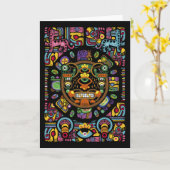 Reise Peru Lima Machu Picchu Cusco Urlaub Souvenir Karte (Gelbe Blume)
