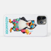 Reise Pinguin Case-Mate iPhone Hülle (Rückseite (Horizontal))