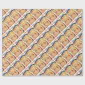 Reise-Plakat-ewiger Frühling 1947 Siziliens Geschenkpapier (Flach)