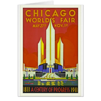 Reise-Plakat-Kunst der Chicago-Weltmesse-1933