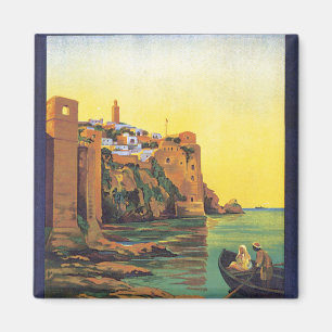 Reise-Plakat Le Maroc Vintage Magnet