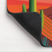Reise-Plakat Phoenix Arizona | Mousepad (Ecke)