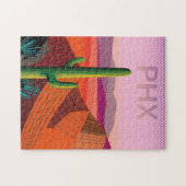 Reise-Plakat Phoenix Arizona | Puzzle (Horizontal)