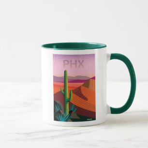 Reise-Plakat Phoenix Arizona   Tasse