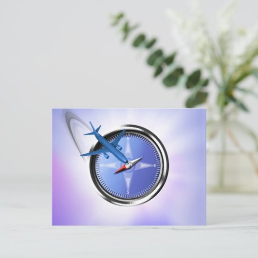 Reise-  postkarte (Stehend Vorderseite)