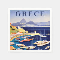 Reise-Postkarte aus dem alten Athen Griechenland