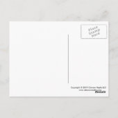 Reise - Postkarte "Ich bin unterwegs" (Rückseite)